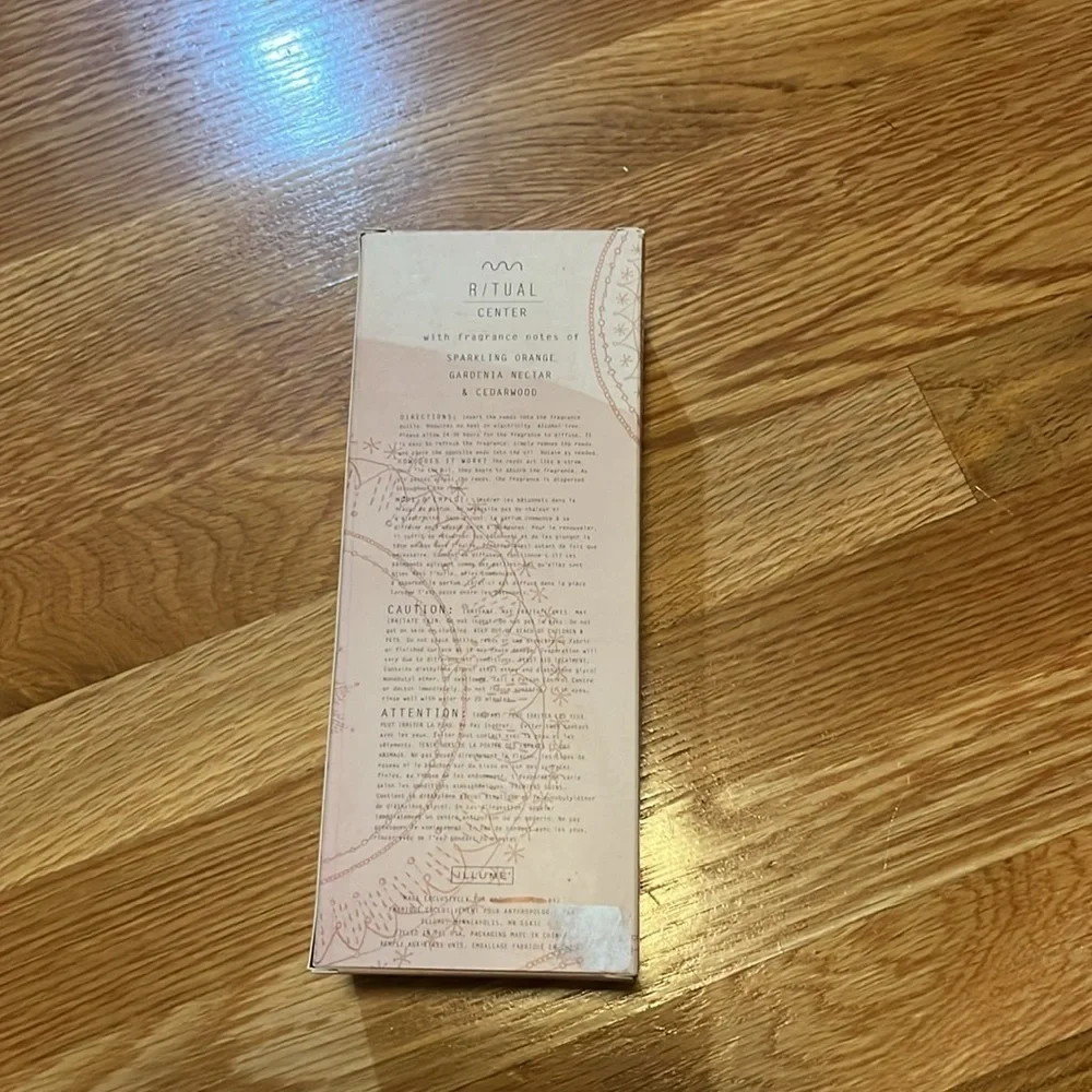 Anthropologie Rituals Reed Diffuser NIB